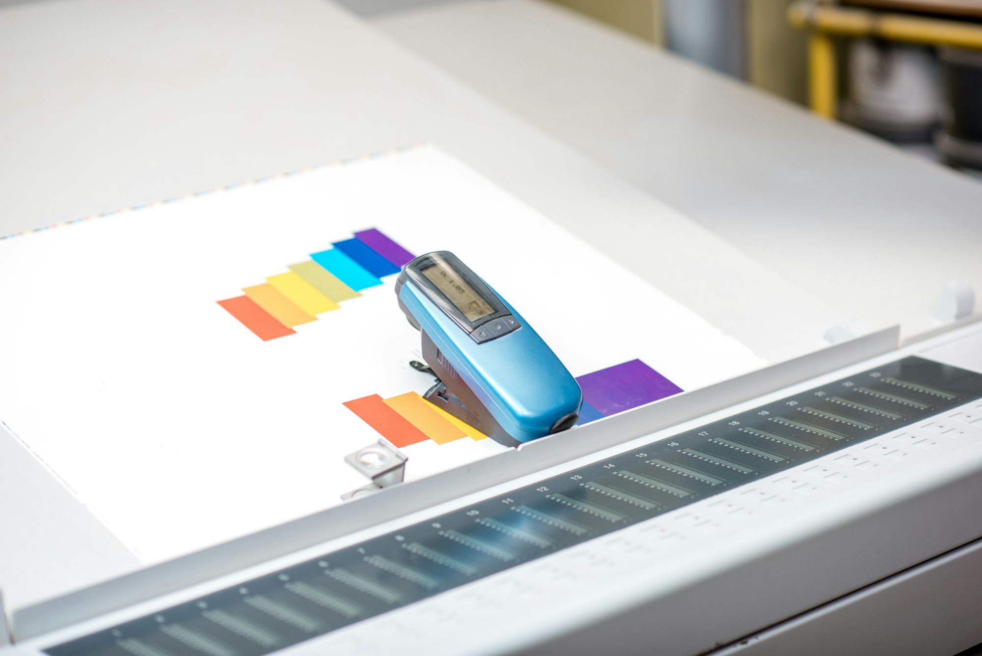 Spectrometer tool with printing